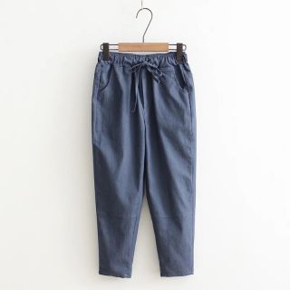 Quần baggy chất thô đũi