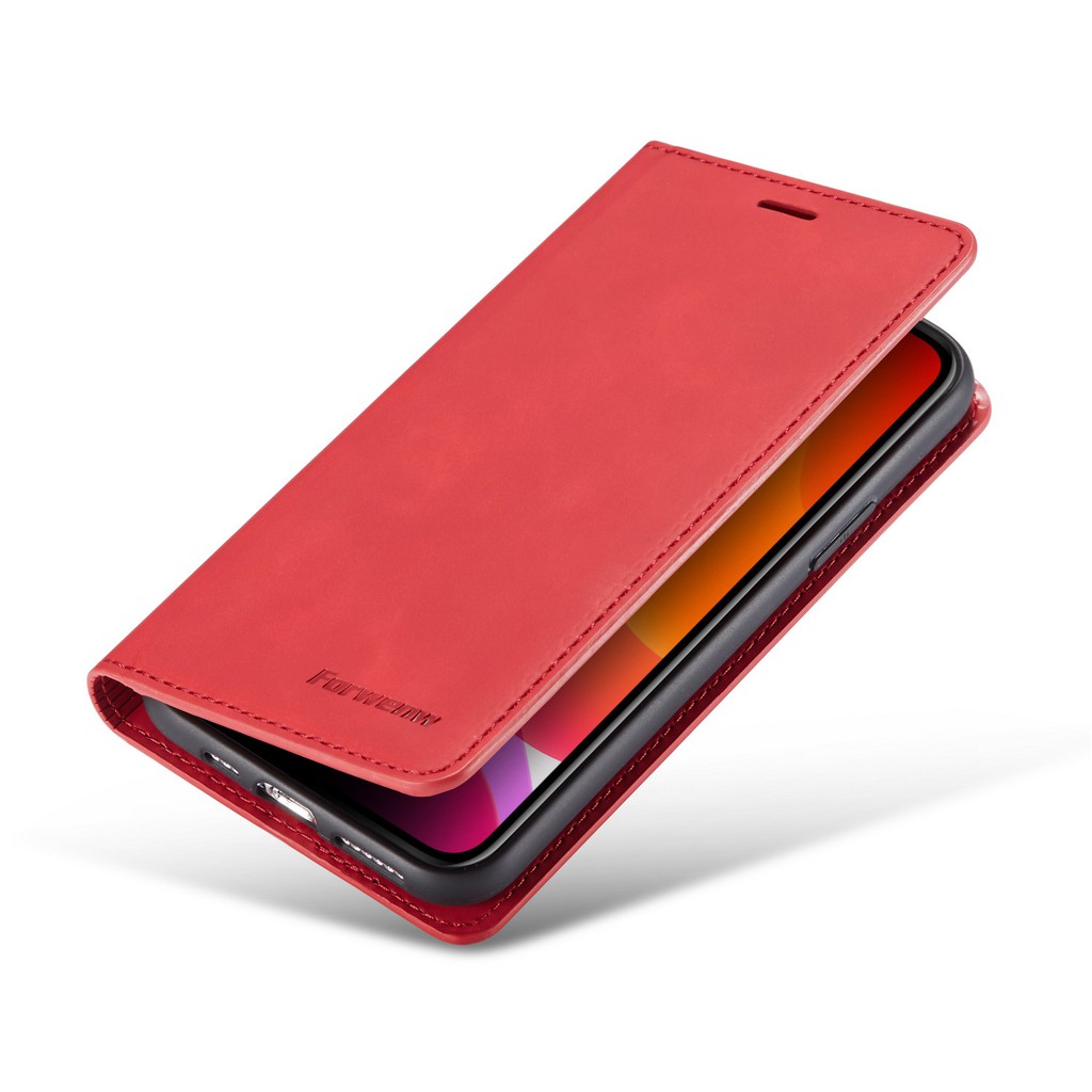 Bao da điện thoại nắp gập tích hợp ngăn đựng thẻ cho APPLE IPHONE 5/5S 6/6S 7/8 PLUS X/XS MAX XR 11 11PRO MAX | BigBuy360 - bigbuy360.vn