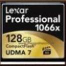 ngotamhang Thẻ nhớ 128GB CF Lexar Professional 1066X 160M/s, Thẻ tray lang.vk20