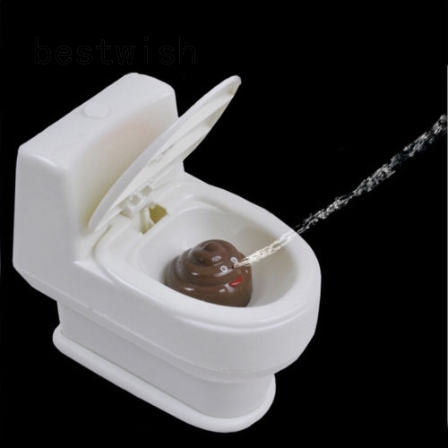 Đồ Chơi Hình Bồn Cầu Phun Nước Thú Vị