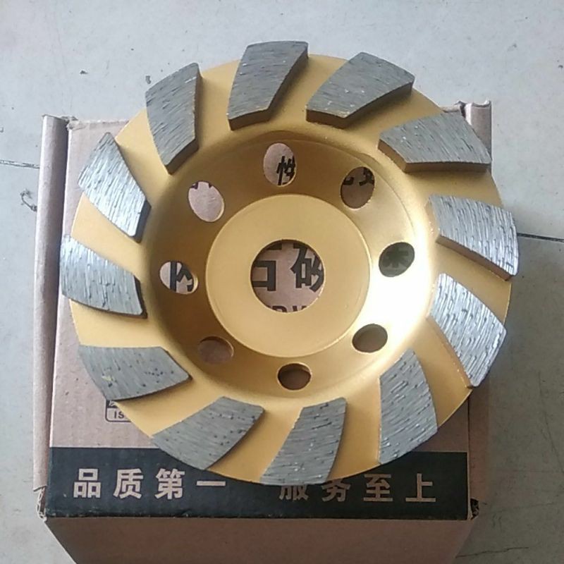 Đá mài bê tông đĩa 125 mm, chén mài bê tông