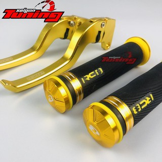 Combo 2: DÀNH CHO CÁC DÒNG XE VARIO/AB/CLICK/VISION /SCR/LEAD/DYLAND Bao tay RCB + tay thắng  6 số