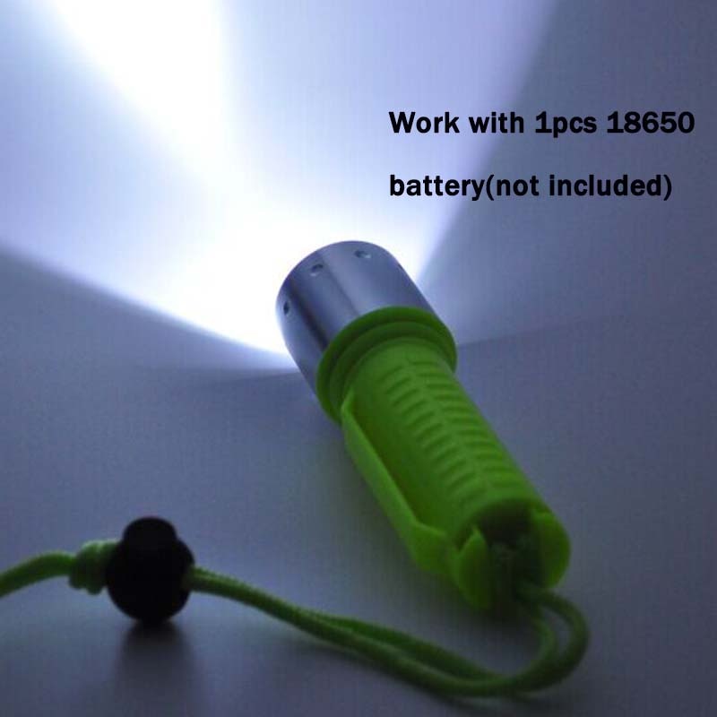Đèn Pin Led 3800 Lumen Xm-L T6 Chống Thấm Nước Dùng Khi Lặn