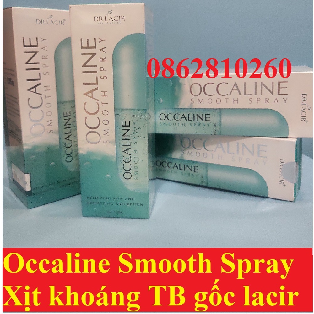Xịt Khoáng Dưỡng Tế Bào Gốc Occaline Smooth Spray Drlacir,DR LACIR,chăm sóc da,tăng sinh collagen
