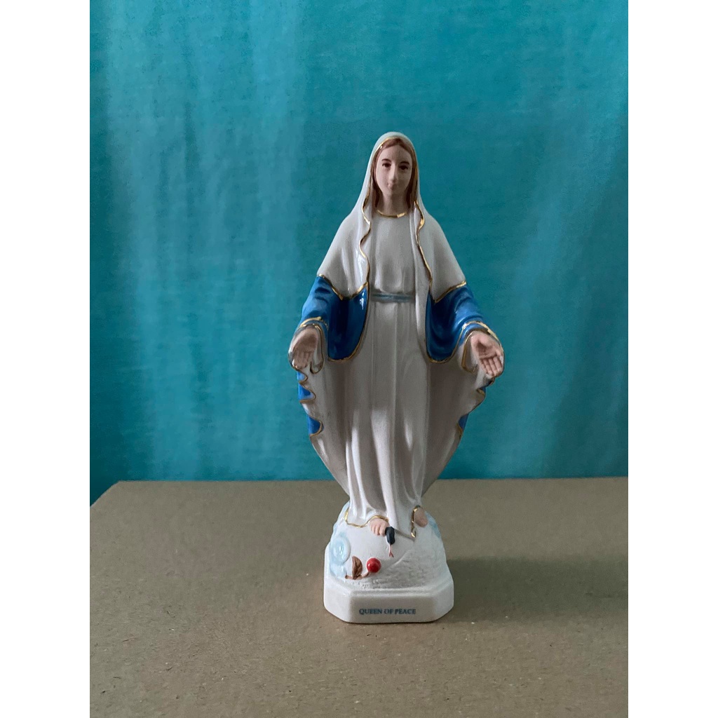 331. Đức Mẹ ban ơn gốm sứ 7cm