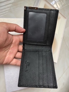 Thắt lưng da bò thật 100% tặng ví da thật