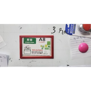 Card case nam châm khổ A8