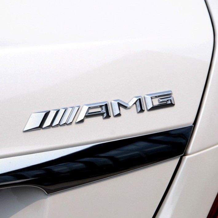 Sản phẩm Decal tem chữ AMG hợp kim inox dán xe đuôi ô tô: Mã mã sản phẩm G40613 ..