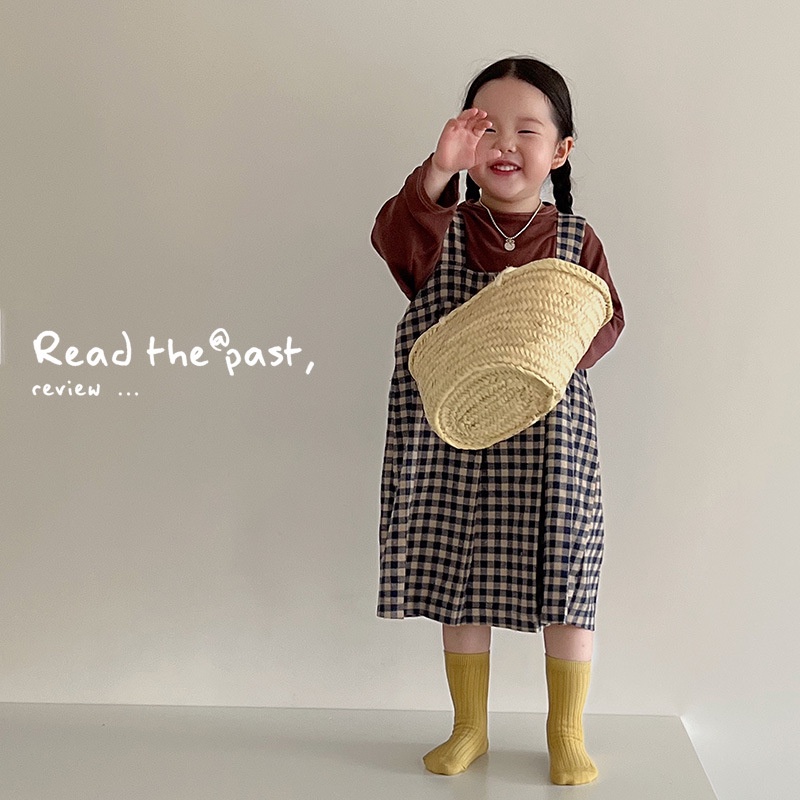 3 Đôi Vớ Cotton Màu Trơn Thời Trang Mùa Thu Mới 2022 Dành Cho Trẻ Em Pine233