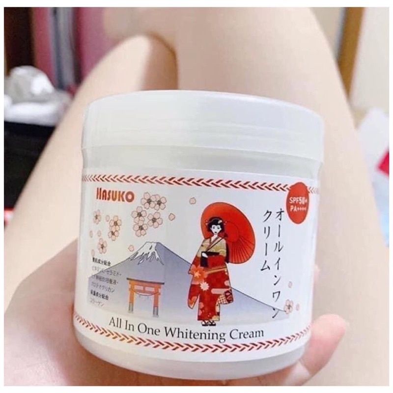 kem ủ trắng da hasuko NMN 280g nhật bản