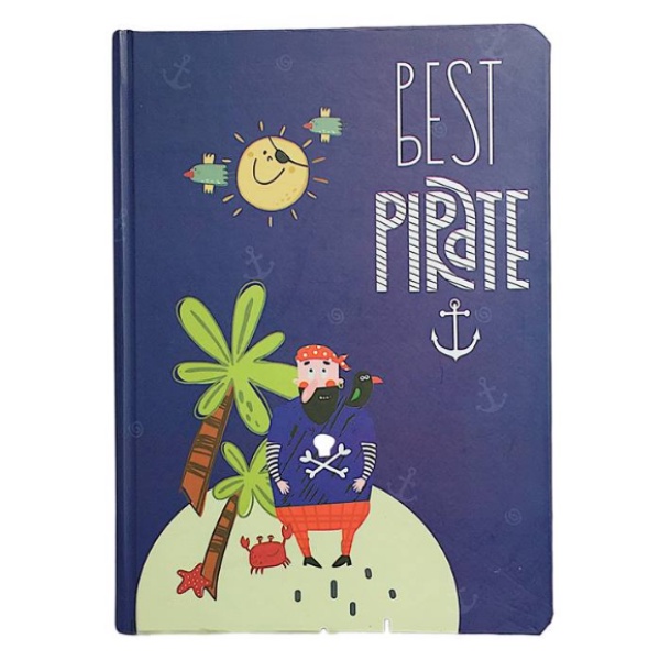 Sổ Crabit bìa cứng kẻ ngang Bullet Journal- Fantasy Cướp biển 1004 Best Pirate