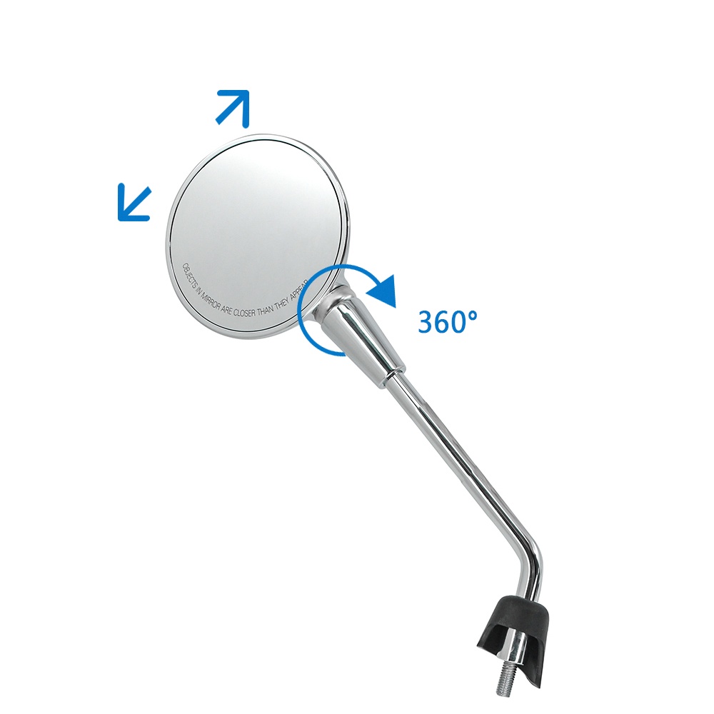 Gương chiếu hậu bên trái/phải cho xe vespa Primavera 4T-3V NOABS E2 E4 50 125 150 2T 4T 2013-18