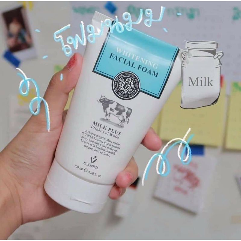 SỮA RỬA MẶT SCENTIO MILK PLUS Q10 TỪ BEAUTY BUFFET