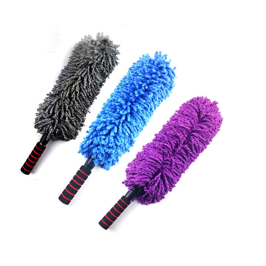 Chổi Lau Xe Ô Tô Sợi Dầu, Điều Chỉnh Được Độ Dài - Tròn