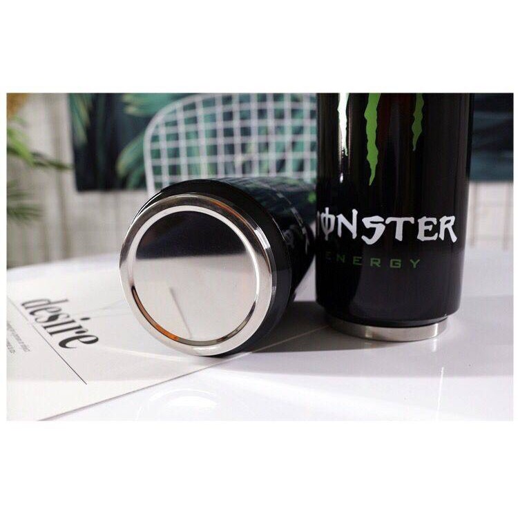 Bình giữ nhiệt inox 304 Monster Energy giữ nóng lạnh trên 8h cao cấp 500ml