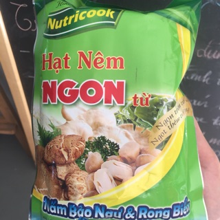 Hạt Nếm Nấm Bào Ngư Rong Biển Chay 800g