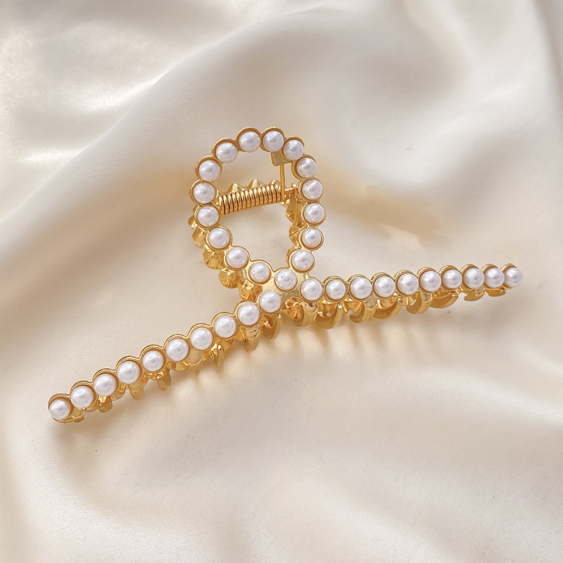 Kẹp Tóc Kim Loại Phong Cách Hàn Quốc Cho Nữ