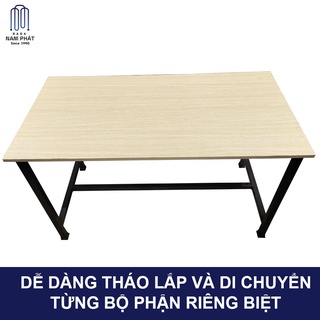 Bàn làm việc bàn học bàn gaming lắp ráp dễ dàng 1m2 x 60cm, 120cm x 60cm