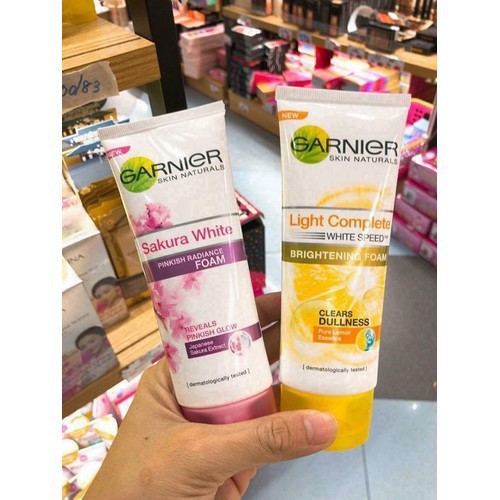 Sữa rửa mặt Garnier Thái Lan 100ml