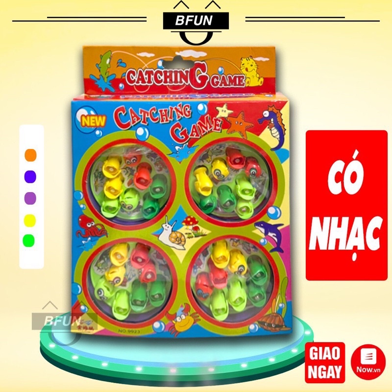Câu cá 4 hồ, câu cá nam châm có nhạc