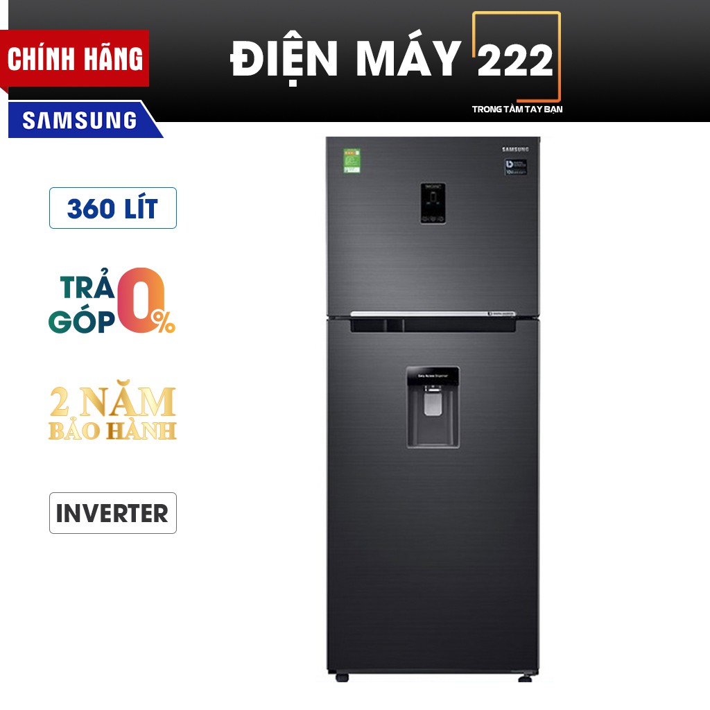 [Freeship HN] Tủ lạnh Samsung Inverter 360 lít RT35K5982BS/SV chính hãng