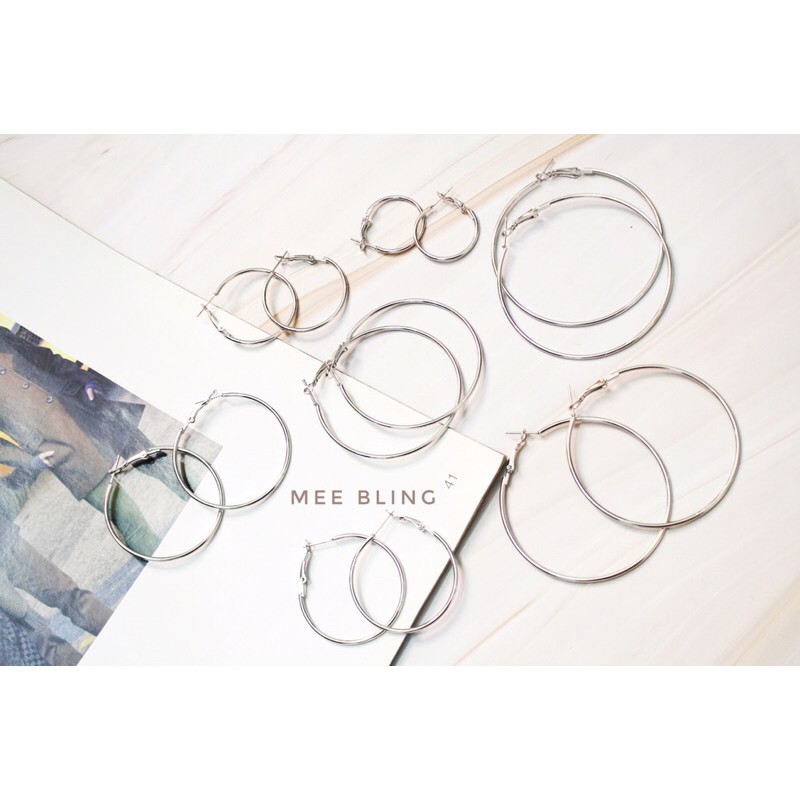 Khuyên tai tròn Hoop Earrings E3013