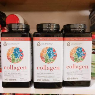 Viên uống Collagen Youtheory Type 1 2 & 3 (390 Viên) date 10-12/2021)