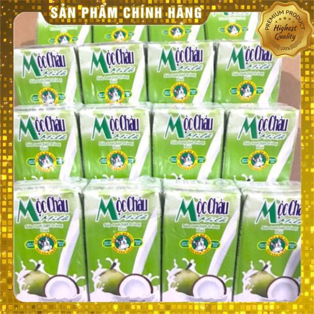 Vỉ 4 Hộp Sữa Mộc Châu Dừa/Đường 110ml