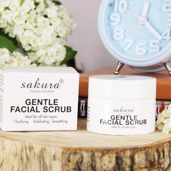 Kem Tẩy Tế Bào Chết Sakura Gentle Facial Scrub