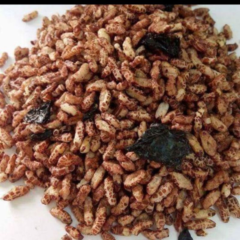 Gạo Lứt Sấy Rong Biển Tổng Kho Đồ Ăn Vặt - Gạo Lứt Giảm Cân Ăn Liền Ăn Kiêng An Toàn Cho Sức Khỏe 500gr