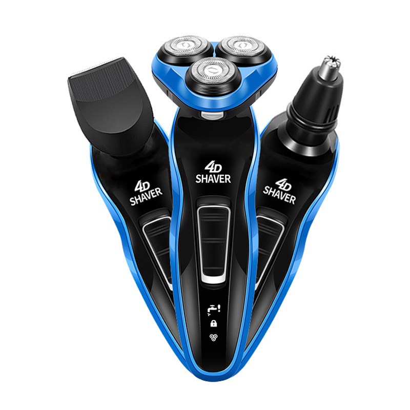 Máy cạo râu đa năng mini bỏ túi cao cấp cho nam SHAVER 8D, SD-7701 , Máy Cạo, Tỉa Lông Kiêm Tông Đơ