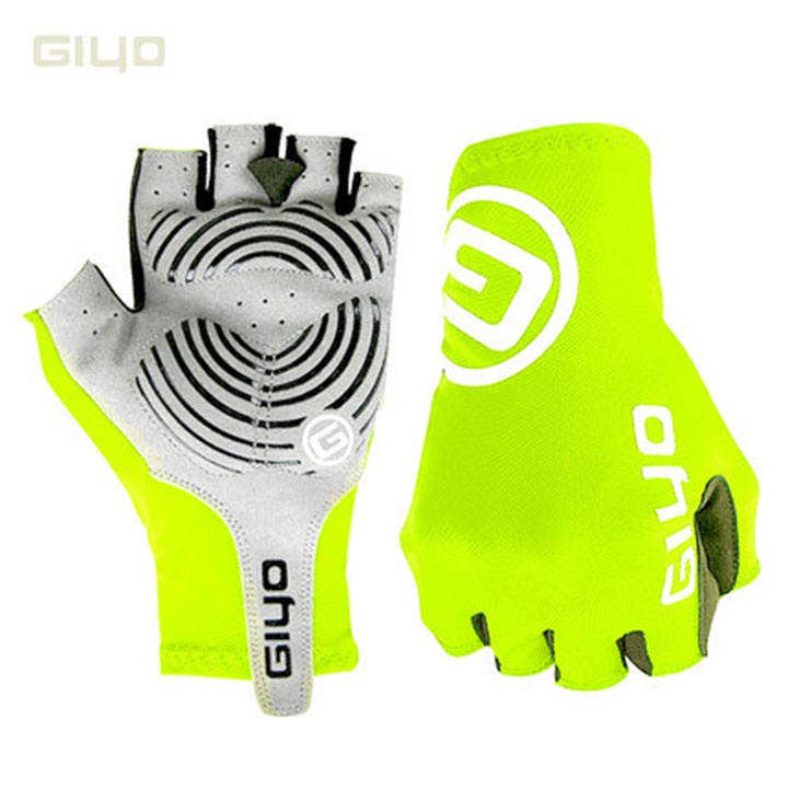 Găng tay lái xe GIYO kiểu hở ngón chống sốc cao cấp - Găng tay xe đạp
