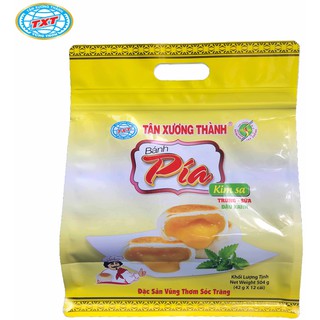 Bánh Pía Kim Sa TÂN XƯƠNG THÀNH - Trứng, Sữa - 504Gram