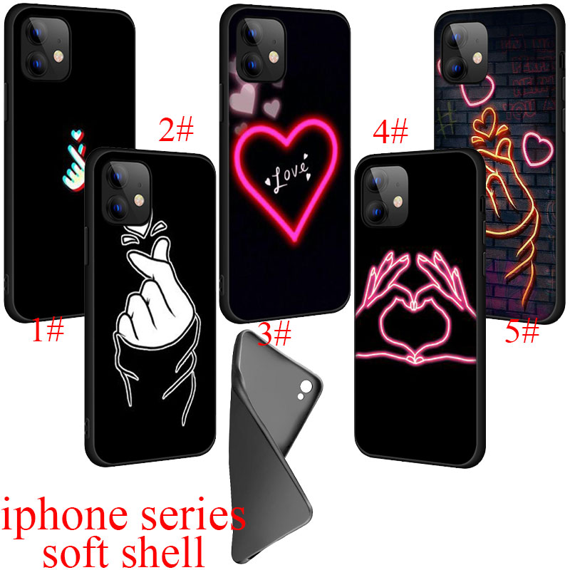 Ốp Lưng Họa Tiết Cử Chỉ Tay Độc Đáo Cho Iphone 5 5s 6 6s 7 8 Plus X Se Xr Xs Max