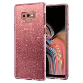 Ốp lưng Spigen Liquid Crystal Glitter trong suốt đính kim tuyến cho Galaxy Note 9 / Galaxy S9 Plus