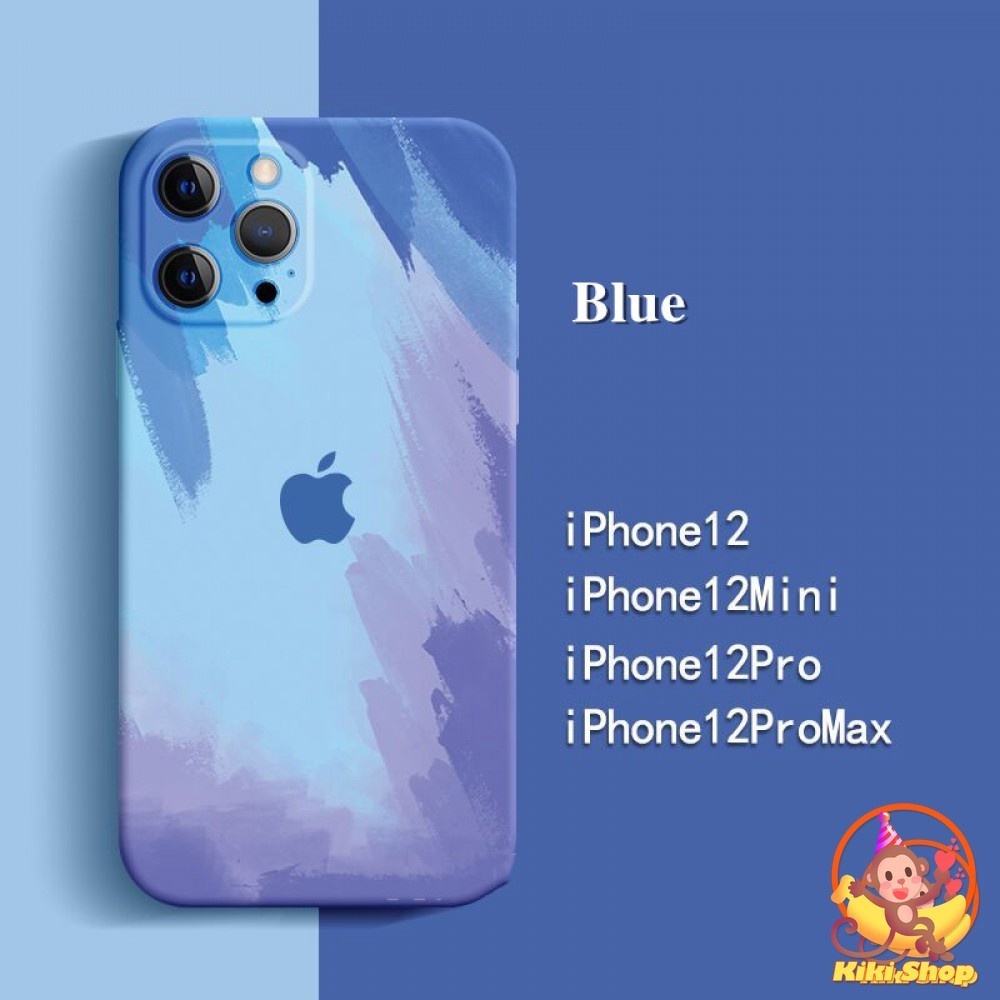 Ốp điện thoại silicon TPU mềm chống thấm nước nhiều màu bảo vệ camera cho IPhone 12 11 Pro Max X XS Max XR 8 7 Plus