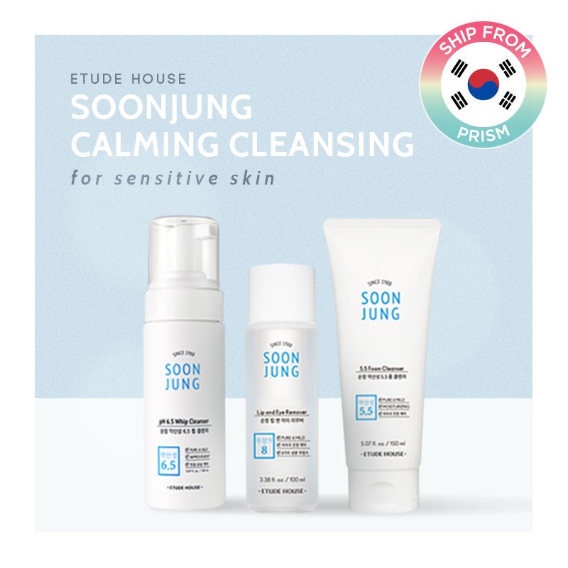(Hàng Mới Về) Sữa Rửa Mặt Etude House Soonjung Ph 5.5 Foam Ph 6.5 | BigBuy360 - bigbuy360.vn