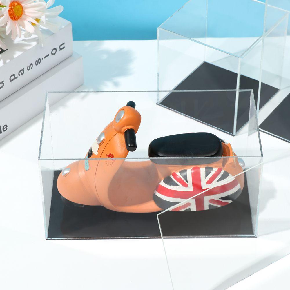 LEISURE Hộp Trưng Bày Đồ Chơi Chống Bụi Bằng Acrylic Ốp