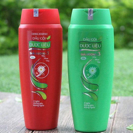 Dầu Gội Đầu Thái Dương 3 Ngắn Ngừa Gàu Hương Hoa 600ml BM15 Bù Đắp Hư Tổn Cho Tóc - Bảo Minh Pharmacy