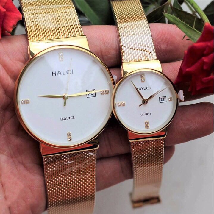 Đồng hồ nữ Halei 6868 chính hãng dây thép lụa cao cấp sang trọng - Đồng Hồ Halei | BigBuy360 - bigbuy360.vn