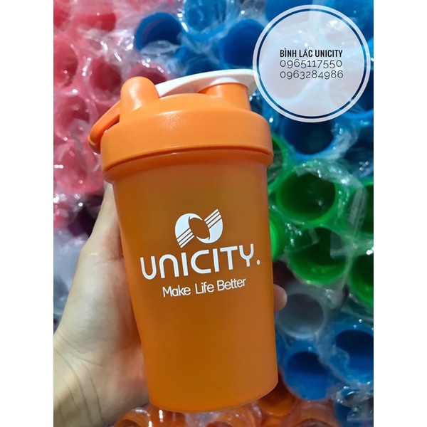 Bình Lắc Unicity - Combo 20b - Vạch ml - Loxo - Quai Cầm