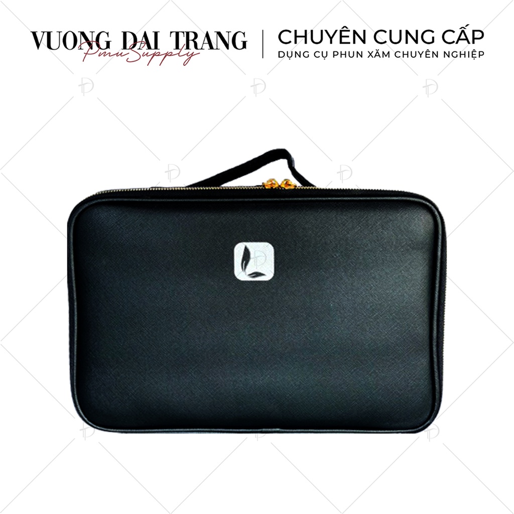 Cốp da size trung đựng DCPX , mỹ phẩm.