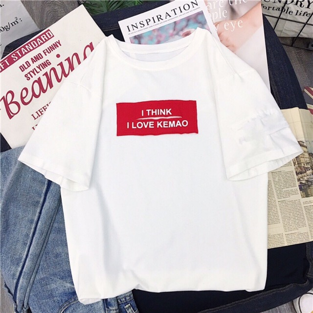 Áo thun tay lỡ form rộng cá tính
