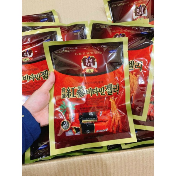 Kẹo dẻo hồng sâm KGF Hàn Quốc