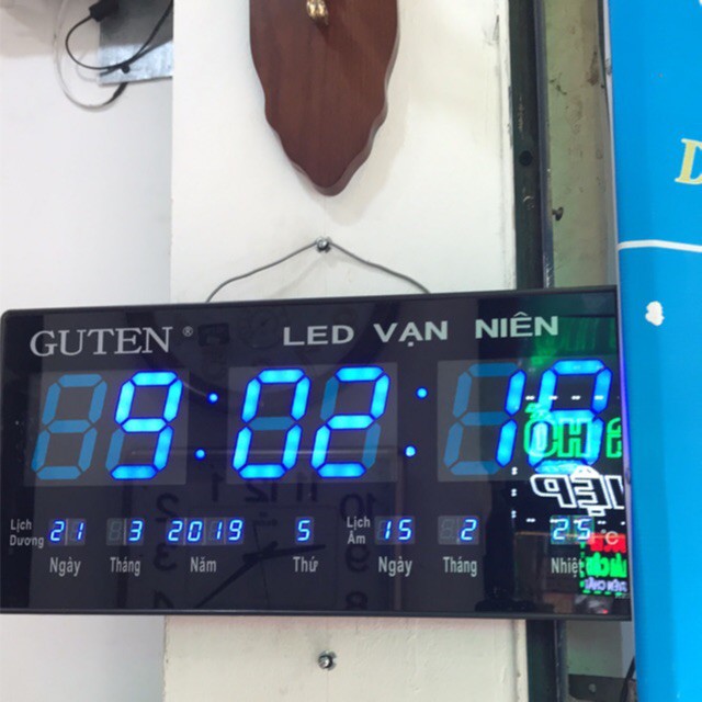 Đồng hồ LỊCH VẠN NIÊN LED - Hàng nhập khẩu