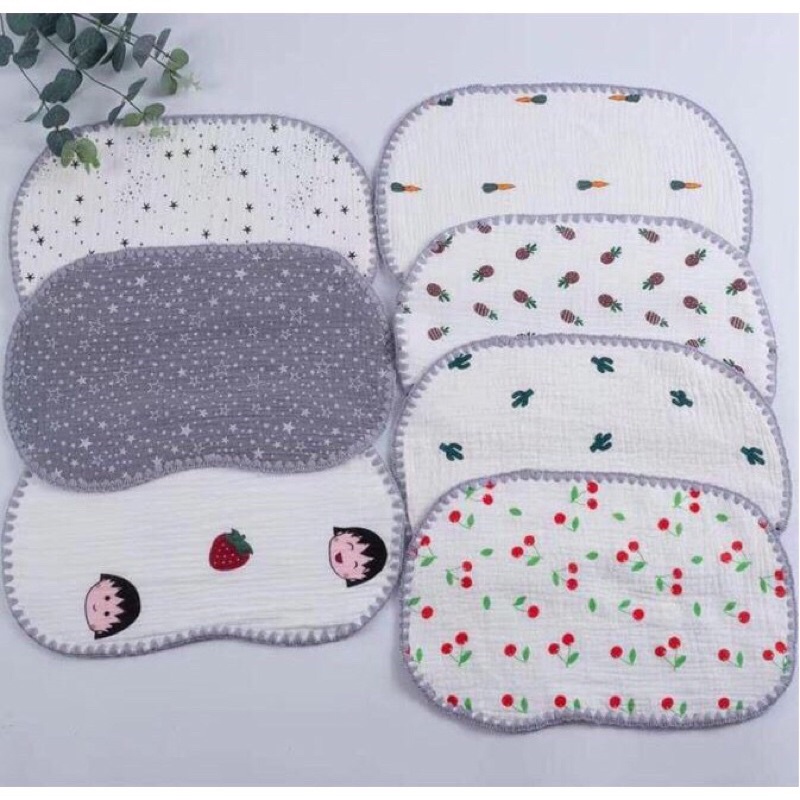 GỐI XÔ NHĂN 10 LỚP CHỐNG MÉO ĐẦU HÀNG QUẢNG CHÂU CAO CẤP
