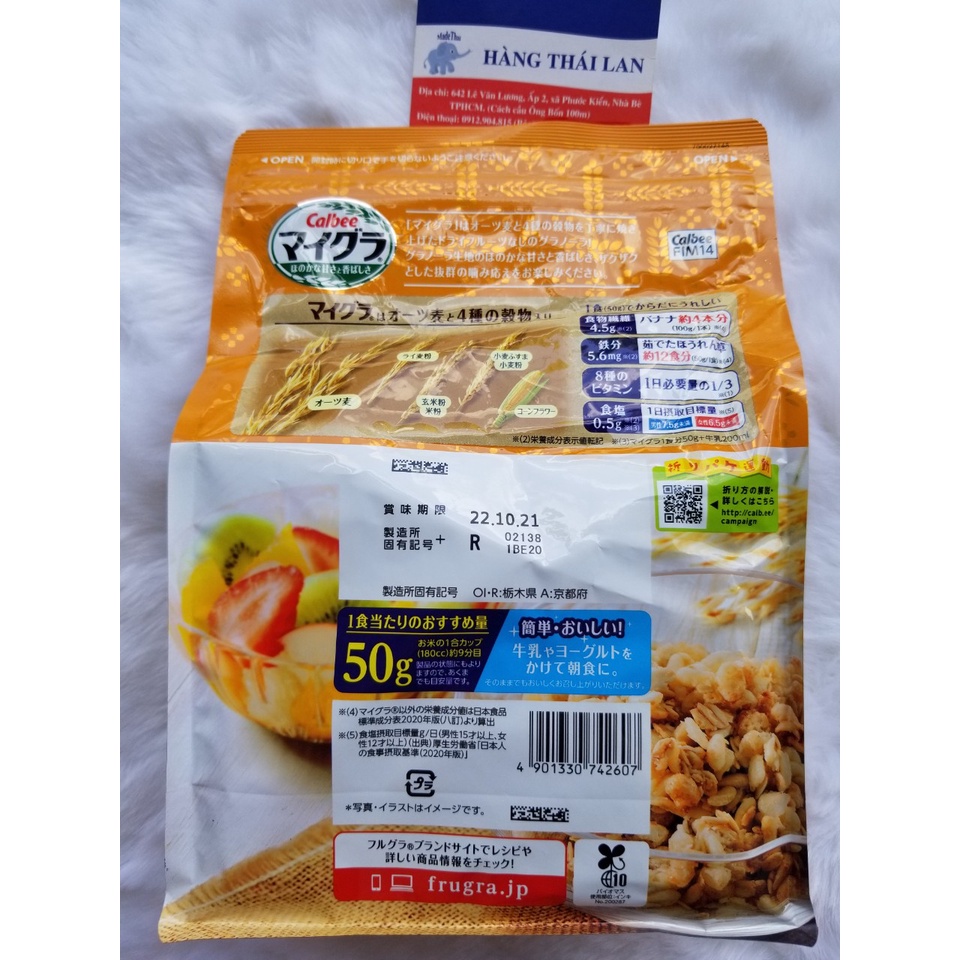 Ngũ cốc Calbee Nhật Bản-Ngũ cốc ăn kiêng giảm cân