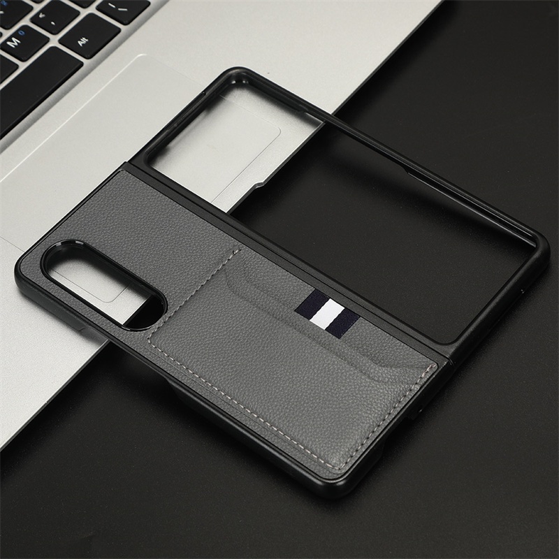 Ốp Lưng Bọc Da Nhiều Màu Cho Điện Thoại Samsung Galaxy Z Fold 4 5G Z Z fold4 SM-F936N SM-F936U