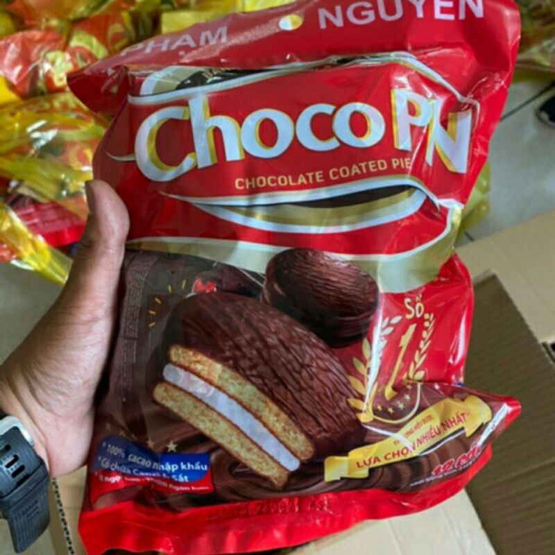 (date tháng 9/2021)bánh phủ socola CHOCO PN