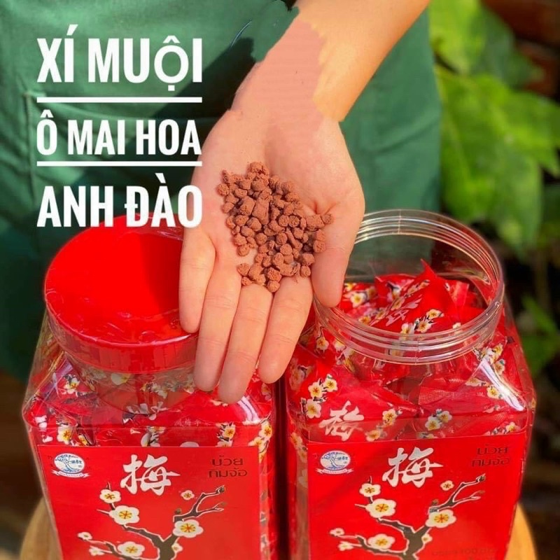 [Set 10 Gói] Xí Muội Hoa Mai Chính Hiệu Thái Lan